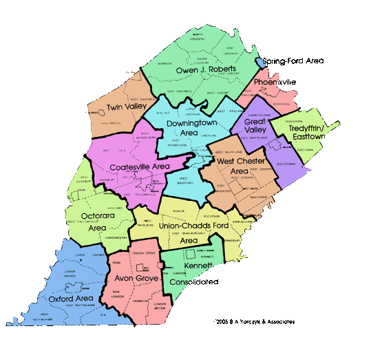 Chester county school districts